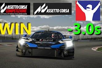 be your sim racing coach for gt oval or f1