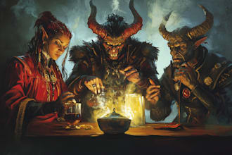 create a dnd character and dnd party character