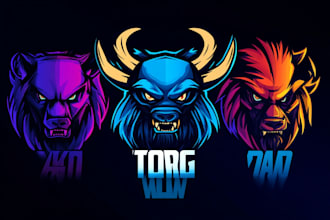 design mascot, character, sports and cartoon logo design