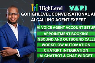 setup gohighlevel conversational ai gohighlevel calling agent vapi calling agent