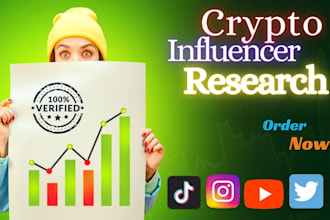 find best crypto, web3, memecoin and blockchain influencer, kol list
