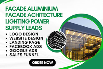 generate facade aluminium leads facade achitecture lighting power supply website