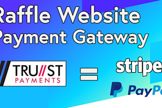 design raffle website giveaway website competition website for raffle business