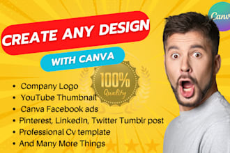 design custom canva templates for social media posts,  and resumes
