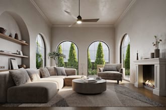 create photorealistic 3d interior rendering and archviz
