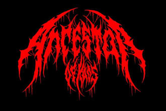 create black metal logo bands