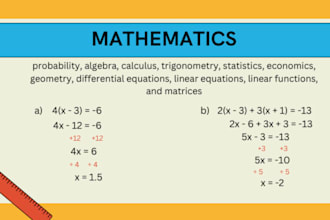 tuter handle mathematics questions, math statistics, calculus