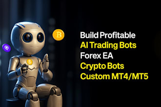 code custom machine learning forex ea bot, ai crypto trading bot