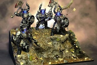paint your warhammer 40k, sigmar and dnd miniatures