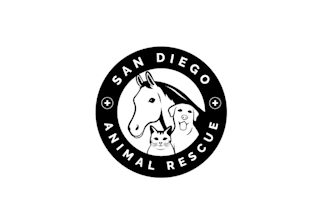 make minimal animal rescue mascot logo