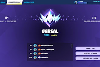 coach you in fortnite and help you get unreal