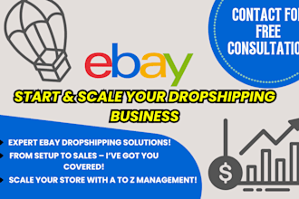 manage your ebay dropshipping business, a to z store management