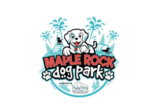 make awesome modern new dog park logo