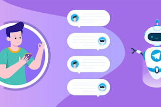 develop telegram chatbot for you