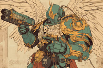 design your favorite warhammer 40k character