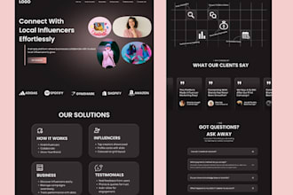 design clean, responsive UI design for web and mobile apps