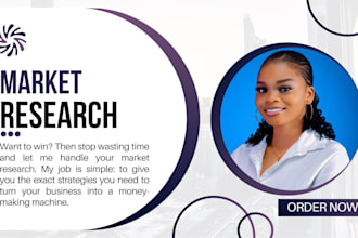 do market research, competitor analysis, swot, niche research and business plan