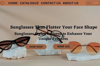 design highly exceptional sunglasses website eye glasses website jewelry shopify