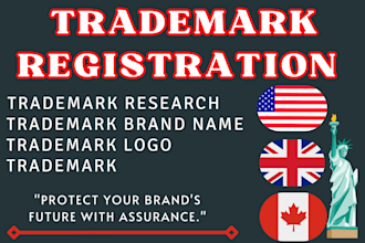 research trademark name, brand name and logo with trademark, llc registration