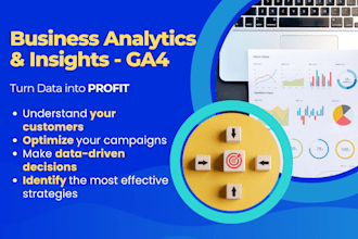 design, setup and manage your sales funnel analytics and optimization with ga4