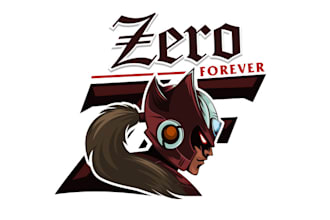 design zero mega man twitch logo