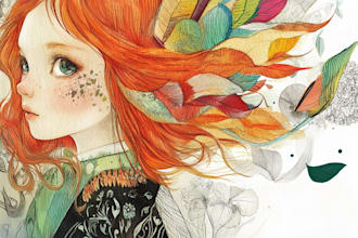 draw digital watercolor illustration
