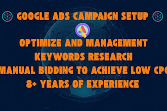 setup and manage your google ads adwords ppc campaigns, pmax campaigns