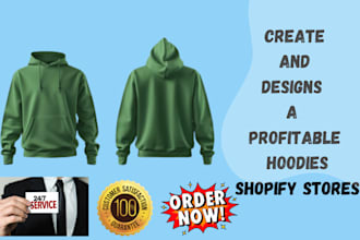 create and design a profitable shopify hoodie store summer trends