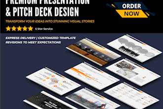 design professional powerpoint, google slide presentation