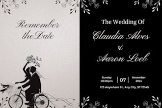 design card for your bussines, wedding, birthday etc