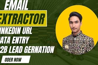 do enormous email extractor, data entry, b2b lead generation, web searching