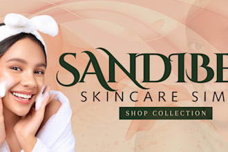 build skincare shopify store skincare website, spa website, cosmetic website