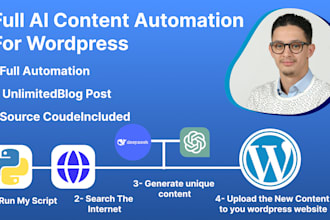 use my ai script to automate your wordpress website
