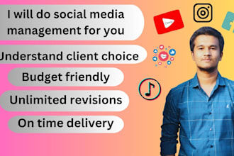 be your expert social media marketing manager
