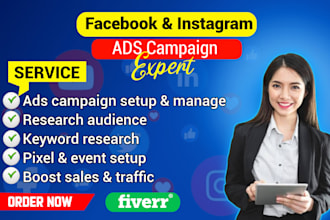 set up your facebook and instagram ads campaigns for business