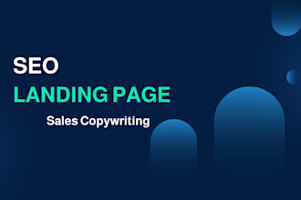 professionally write sales boosting landing page copy