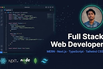 be your expert mern stack and next js developer