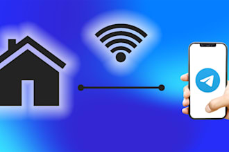 develop a telegram bot for iot