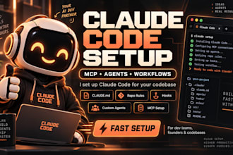 set up claude code with mcp, agents and project workflows