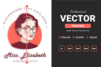 replicate, redesign, remake, vectorize your logo