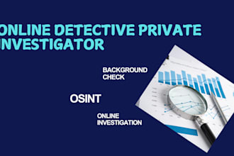 provide accurate osint and digital investigation services professionally
