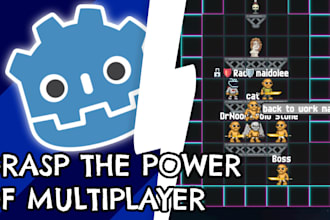 tutor and teach you godot multiplayer