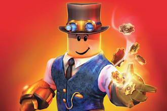 create custom roblox ugc accessories, 3d weapon, roblox map, roblox game