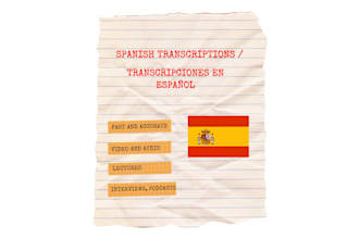 do accurate spanish audio and video transcription