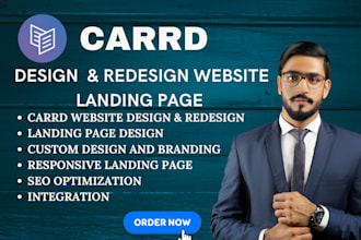 redesign carrd website design carrd landing page design carrd co website, stan