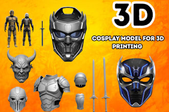 3d model cosplay prop cosplay armor 3d wearable cosplay model for 3d printing