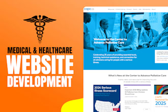 design healthcare website, medical and dental website in wordpress