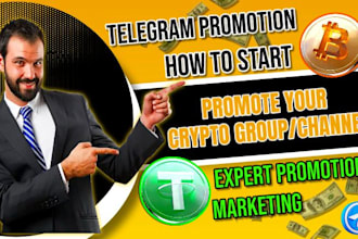 grow crypto audience telegram promotion twitter followers, telegram subscribers