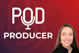 make a custom podcast cover art logo or podcast cover design