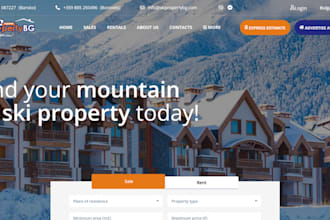 design real estate website in wordpress, idx website
